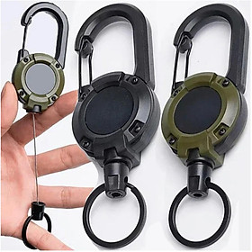 Móc Treo Đa Năng Có Dây Rút Tự Động_Carabiner Retractable