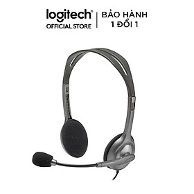 Tai Nghe Chụp Tai Logitech H110 - Hàng Chính Hãng