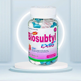 Men tiêu hóa Biosubtyl plus, chai 100 viên, bổ sung lợi khuẩn, hỗ trợ tiêu hóa