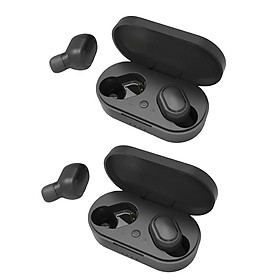 2 Set  Bluetooth Earphone 5.0 Wireless Headphones With Mic Handsfree