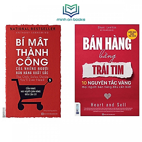 Download sách Combo Nghệ Thuật Bán Hàng Đỉnh Cao: Bí Mật Thành Công Của Những Người Bán Hàng Xuất Sắc + Bán Hàng Bằng Trái Tim - 10 Nguyên Tắc Vàng Mọi Người Bán Hàng Đều Cần Biết - BIZBOOKS x MinhAnBooks