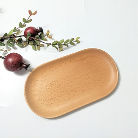 Mua Khay oval gỗ beech