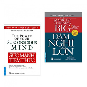 Combo 2 cuốn sách hay nhất về kĩ năng sống: Dám Nghĩ Lớn + Sức Mạnh Tiềm Thức ( Tặng kèm bookmark PD)