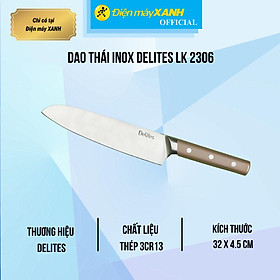 Dao thái inox Delites LK 2306 - Hàng Chính Hãng