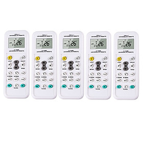Bộ combo 5-10 remote điều khiển máy lạnh đa năng dòng mới, cũ nội địa nhật, thái, việt nam (Hàng Chính Hãng)