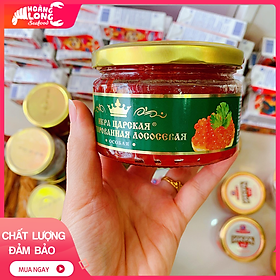 Trứng cá hồi nga 1 hộp 220gr