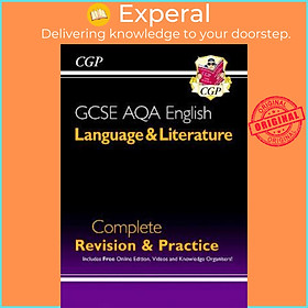 Sách - New GCSE English Language & Literature AQA Complete Revision & Practice - in by CGP Books (UK edition, paperback)