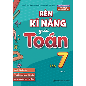 Hình ảnh Sách: Rèn Kĩ Năng Giải Toán Lớp 7 - Tập 2