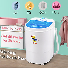 Mua Máy giặtmini cao cấp Máy giặt vắt quần áo gia dụng Giá rẻ đặc biệt phù hợp dành cho học sinh sinhviên-Hạn bảo hành3tháng