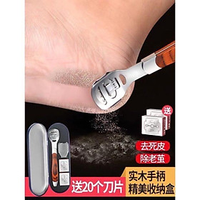 Mua Dụng Cụ Chà Gót Chân Tẩy Da Chết Kèm 20 Lưỡi Dao Cạo