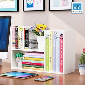 Mua Kệ Để Bàn Làm Việc Văn Phòng Nhỏ Gọn SIB DECOR Màu Trắng