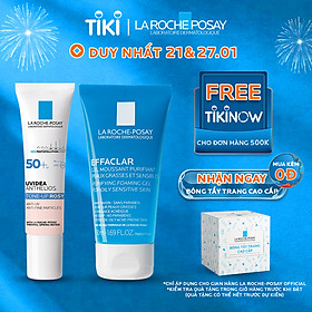 Bộ kem Chống Nắng Làm Sáng & Cải Thiện Sắc Tố Da La Roche Posay UV Idea Tone Up Rose SPF 50+ 30ml