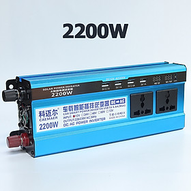Mua Bộ kích điện inverter 1600W 2200W biến tần Caemaer chuyển đổi điện DC 12V lên AC 220V