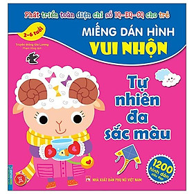 Miếng Dán Hình Vui Nhộn - Tự Nhiên Đa Sắc Màu (2-6 Tuổi)