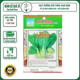 Mua Hạt Giống Cải Thìa Cải Bẹ Lớn Cải Chíp Cao Sản Năng Suất Cao - Phú Nông Seeds