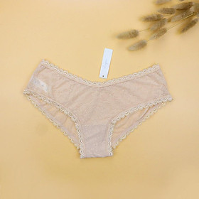 Quần Lót Nữ Lụa Cao Cấp LUPERI LU3QL726 Dáng Hipster Nâng Mông Phối Ren Viền Cạp Chất Liệu Thoáng Mát Nhẹ Mềm Quyến Rũ