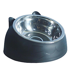 Cat Dog Bowl Raised Tilted Elevated Non Slip Pet Container for Dog