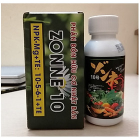 PHÂN BÓN LÁ ZONNE 10 NPK-MG+TE: 10-5-6-1+TE NHẬT BẢN