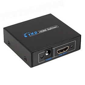 Mua SOAIY Bộ chia HDMI 1 ra 2 – HDMI Splitter 1x2 - chia cổng ra 2 màn hình TV  máy chiếu - Hàng Nhập Khẩu