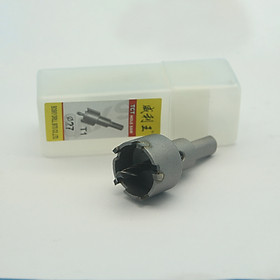 Mũi khoét sắt răng hợp kim kích thước tùy chọn Φ16, 19, 21, 22, 25, 27mm