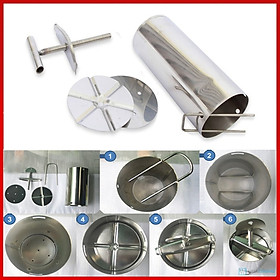 Mua Khuôn Làm Giò  Giò Thủ Xào Inox Chất lượng cao cấp Loại 1KG Và 2KG