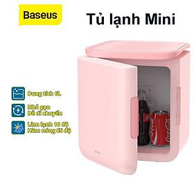 Mua (Hàng chính hãng) Tủ lạnh mini Baseus dung tích 6L  hai chế độ làm lạnh và giữ ấm  dùng trên xe hơi  cho gia đình  văn phòng  ký túc xá ...