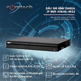 Đầu ghi hình Dahua IP NVR 4116HS-4KS2 Hàng Chính Hãng