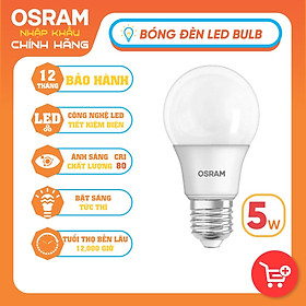 Bóng đèn LED Bulb E27 ECO CLASSIC A 5W OSRAM