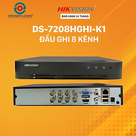 Mua Đầu ghi hình 08 kênh HIKVISION DS-7208HGHI-K1 Turbo HD 4.0 DVR vỏ sắt - Hàng chính hãng