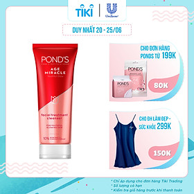 Sữa Rửa Mặt Ngăn Ngừa Lão Hóa Pond's Age Miracle (100g)