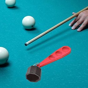 Pool Cue Chalk Holder Cue Tip Shaper for Snooker Billiards Players Men Women