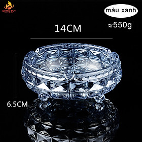 Mua Gạt tàn thủy tinh thiết kế tinh xảo hình dáng kim cương  màu sắc sáng bóng lấp lánh sang trọng