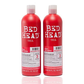 Bộ Dầu Gội và Xả Phục Hồi Tóc Tigi Bed Head Urban Antidotes Resurrection 750ml - Chính hãng