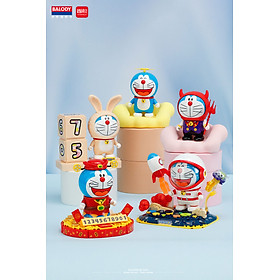 Đồ chơi - BALODY 21076 - Đồ chơi xếp hình Doraemon ngộ nghĩnh - Mô hình hoạt hình mini