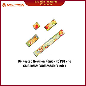 Mua Bộ keycap Rồng - Hổ Jungle Layout 68 nút Newmen cho bàn phím GM680 - Hàng chính hãng