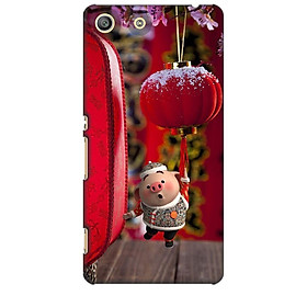 Ốp lưng dành cho điện thoại SONY M5 Heo Chúc Tết