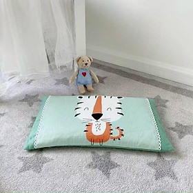 Mua Gối trẻ em cottong cho bé từ 1 đến 5 tuổi mềm mại kháng khuẩn kích thước 30*50cm