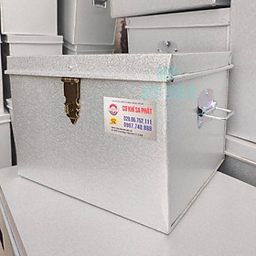 Mua Hòm tôn  thùng tôn nhỏ KT 35 x 30 x 25 Cm ( Chuyên đựng đồ cá nhân văn phòng  nhỏ gọn  tiện ích)