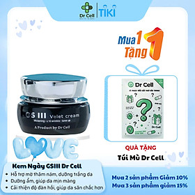 Kem Ngày GSIII Dr Cell 30g hỗ trợ mờ thâm nám, dưỡng trắng bảo vệ phục hồi da - Hàng Chính Hãng