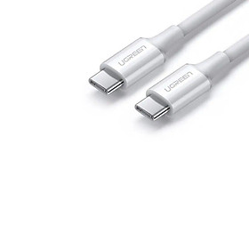 Ugreen UG60551US300TK 1m 5A cáp usb type c revolution 2.0 vỏ abs màu trắng - HÀNG CHÍNH HÃNG