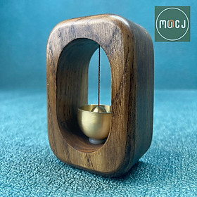 Mua Chuông Cửa Chuông Gió gắn cửa: Chất Liệu Đồng Thau + Gỗ tự nhiên