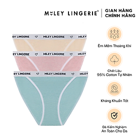 Hình ảnh Bộ 3 Quần Lót Nữ Melagne High-Cut Miley Lingerie FCS_0102