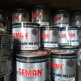 Mua Sơn sắt mạ kẽm Geman màu nâu nhạt 1kg