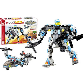 Đồ Chơi Lắp Ghép Robot Máy Bay 2in1 - 245 Chi Tiết