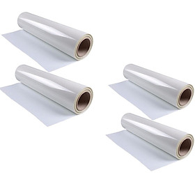 4x Printable Heat Transfer Vinyl HTV Roll for Iron on T-Shirts Bag Shoes Clothes