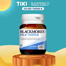 Viên Uống Hỗ Trợ Bảo Vệ Và Phục Hồi Tế Bào Gan Blackmores Milk Thistle Lọ 42 Viên