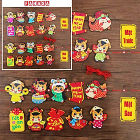 Set Treo Gỗ - Trang Trí Tết - Bách Mộc 3