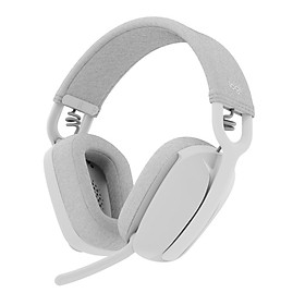 Tai nghe không dây Logitech Zone Vibe 100 nhẹ, với micrô khử tiếng ồn, Tai nghe Bluetooth Đa điểm Tiên tiến, Hoạt động với Teams, Google Meet, Zoom, Mac/PC - Hàng chính hãng