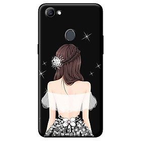 Ốp in cho Oppo F5 Youth Cô Gái Áo Trắng - Hàng chính hãng