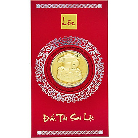 Bao Lì Xì Vàng 24K Kim Hợi 4 Ancarat